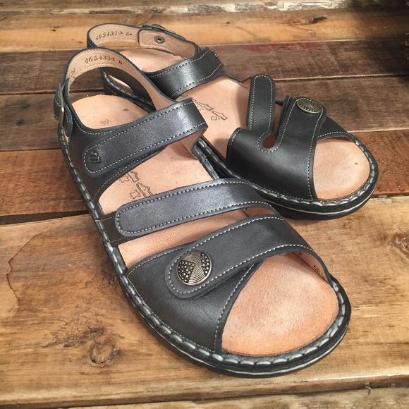 Finn Comfort Shoes Womens Gomera Sandals Gray Size 39 Poshmark